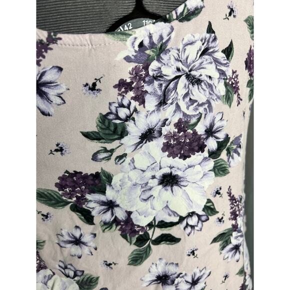 Torrid FLORAL TANK TOP purple - Picture 2 of 9